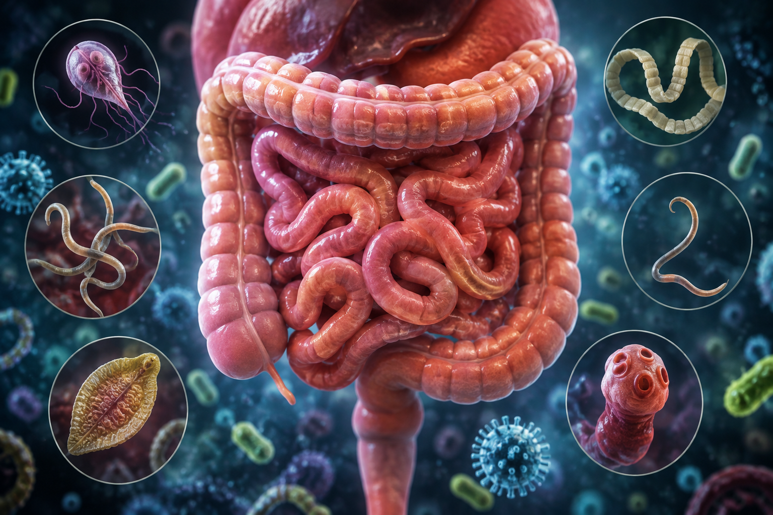 Parasiten im Darm: 15 Symptome, die man kennen sollte