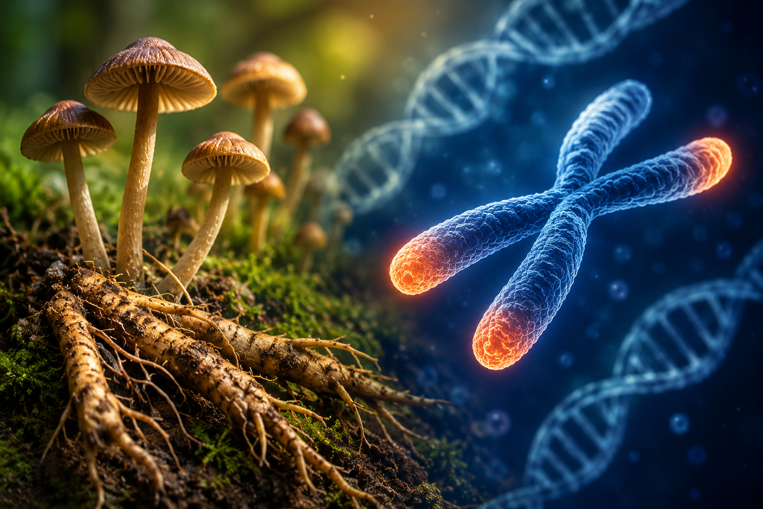Psilocybin und Telomere: Kann der Pilzwirkstoff die Zellalterung beeinflussen?